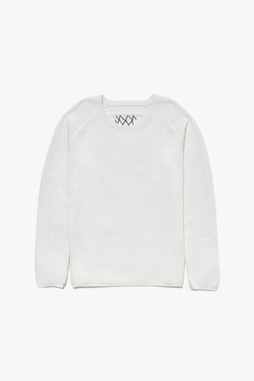 Embroidered Stitch Raglan Sleeve Organic Cotton Top - Oxley Official